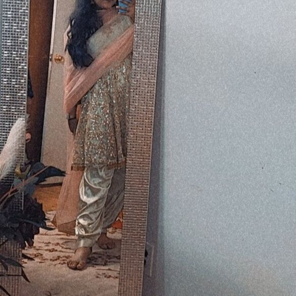 Women's Desi traditional 3pcs fancy embroidered Dress - Picture 6 of 6